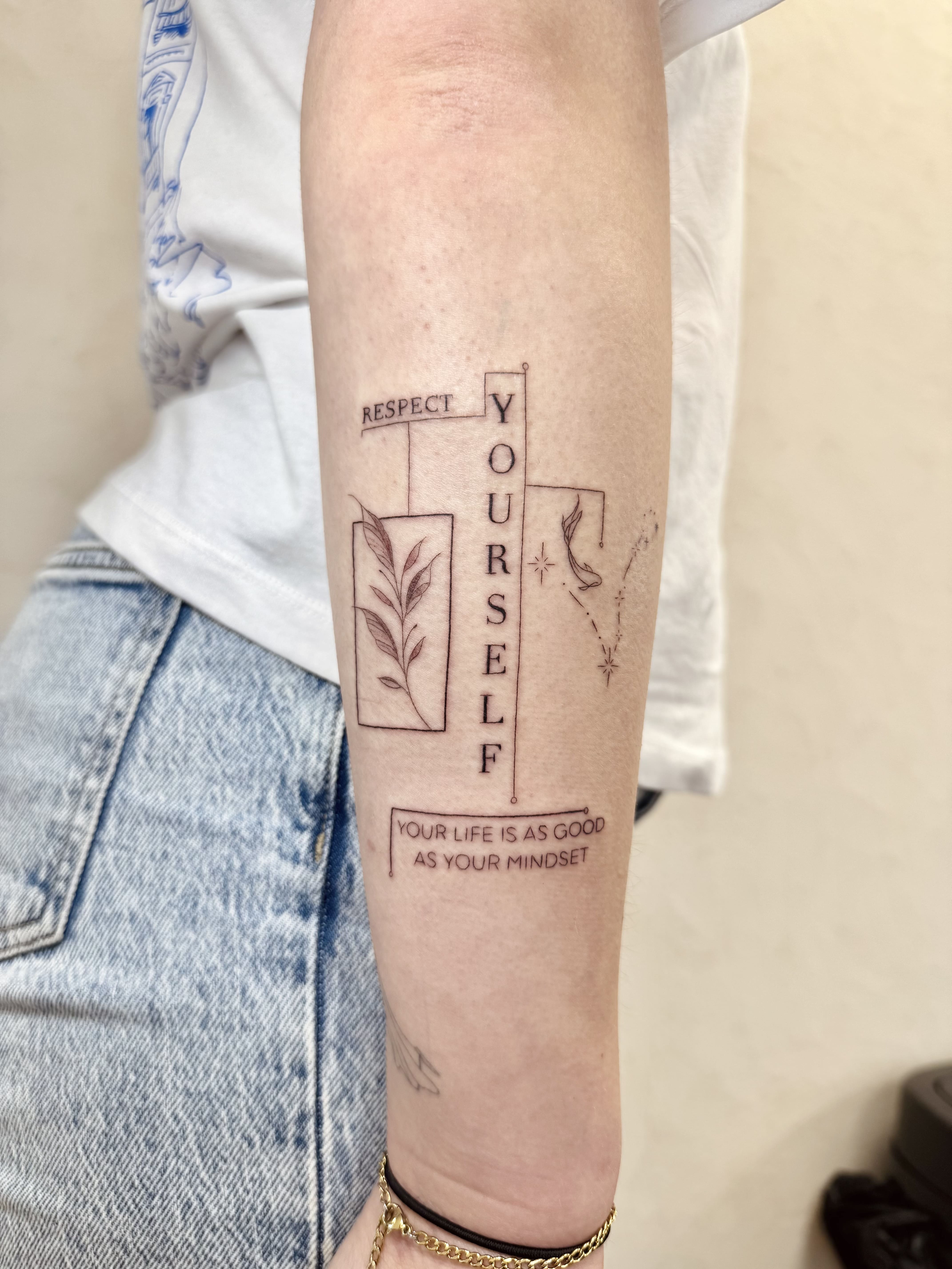 Gina - Fineline Tattoo